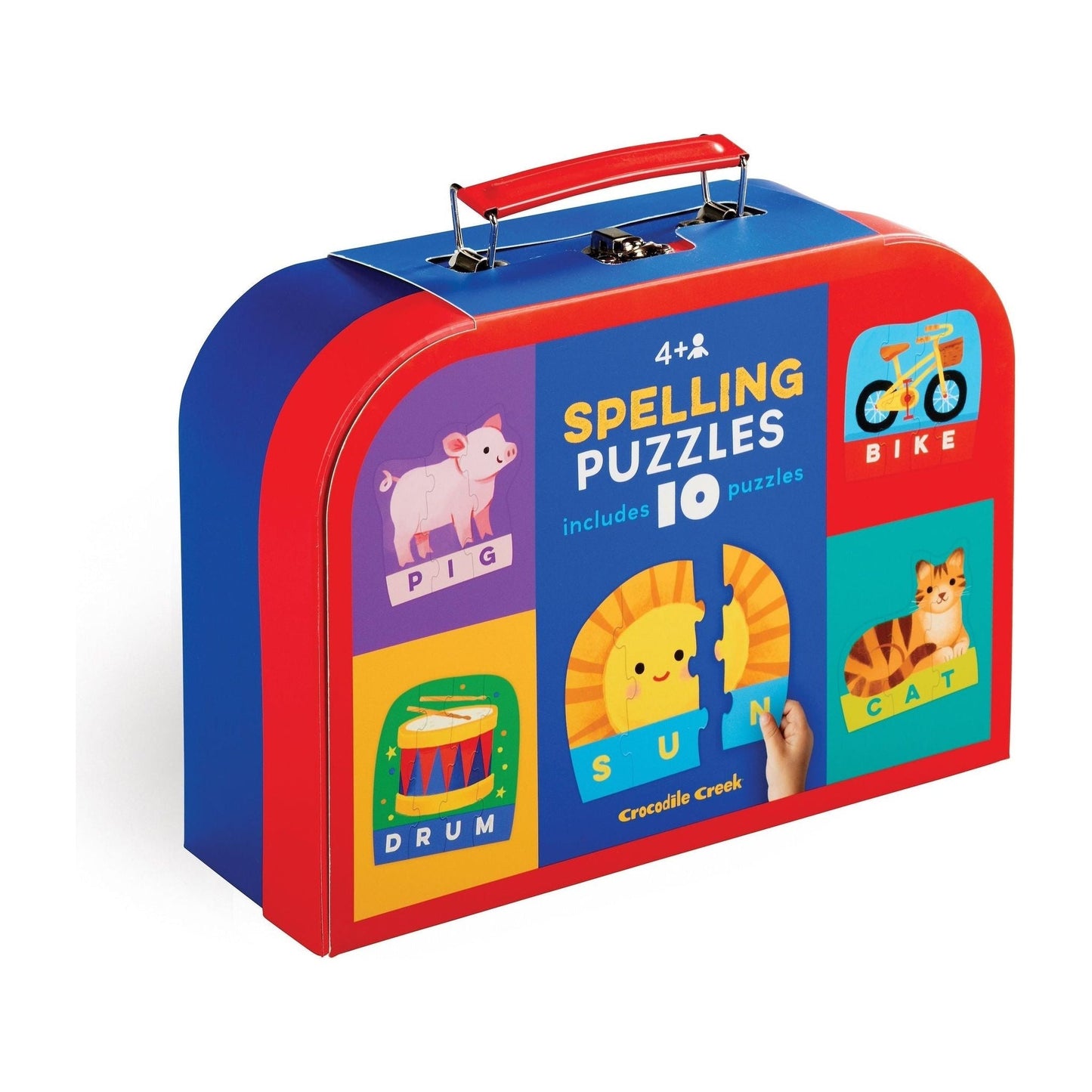 Crocodile Creek Puzzle Spelling 3 and 4 Letters