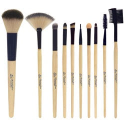 BAMBOO COSMETIC BRUSH SET-Beauty Zone Nail Supply
