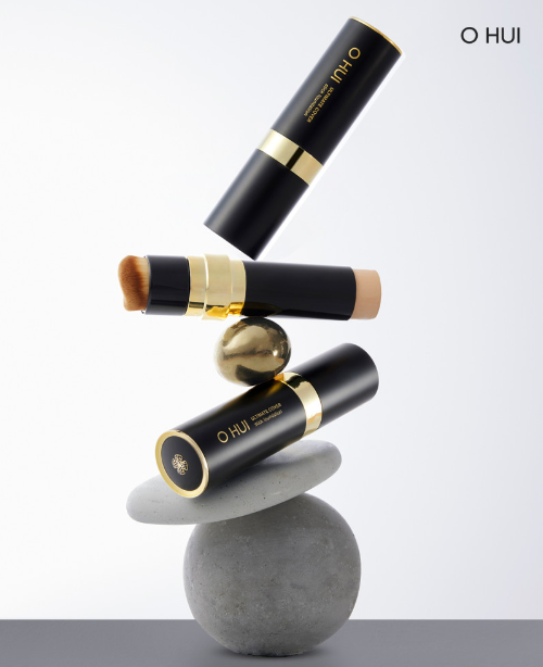 O HUI Ultimate Stick Foundation #1 Milk Beige Oct. 2023 Set(2 Items) from Korea