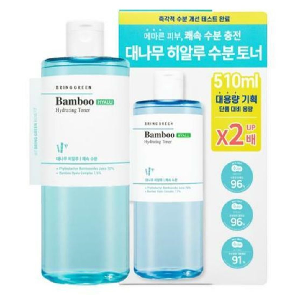 BRING GREEN Bamboo Hyalu Moisture Toner 17.24 fl. oz.