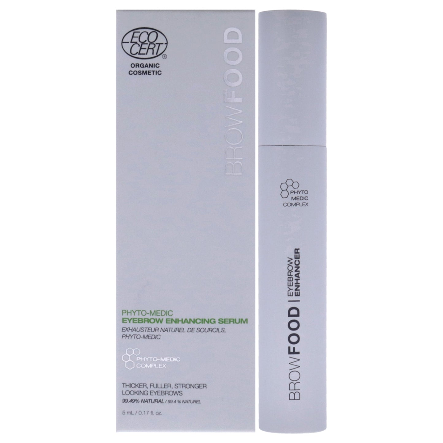 BrowFood Phyto-Medic Eyebrow Enhancer by LashFood for Women 0.17 oz Eyebrow