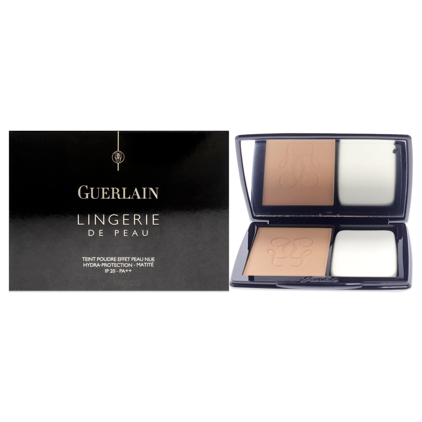 Lingerie De Peau Nude Powder Foundation SPF 20 - # 05 Dark Beige by Guerlain for Women 0.35 oz Powder Foundation (Refillable)
