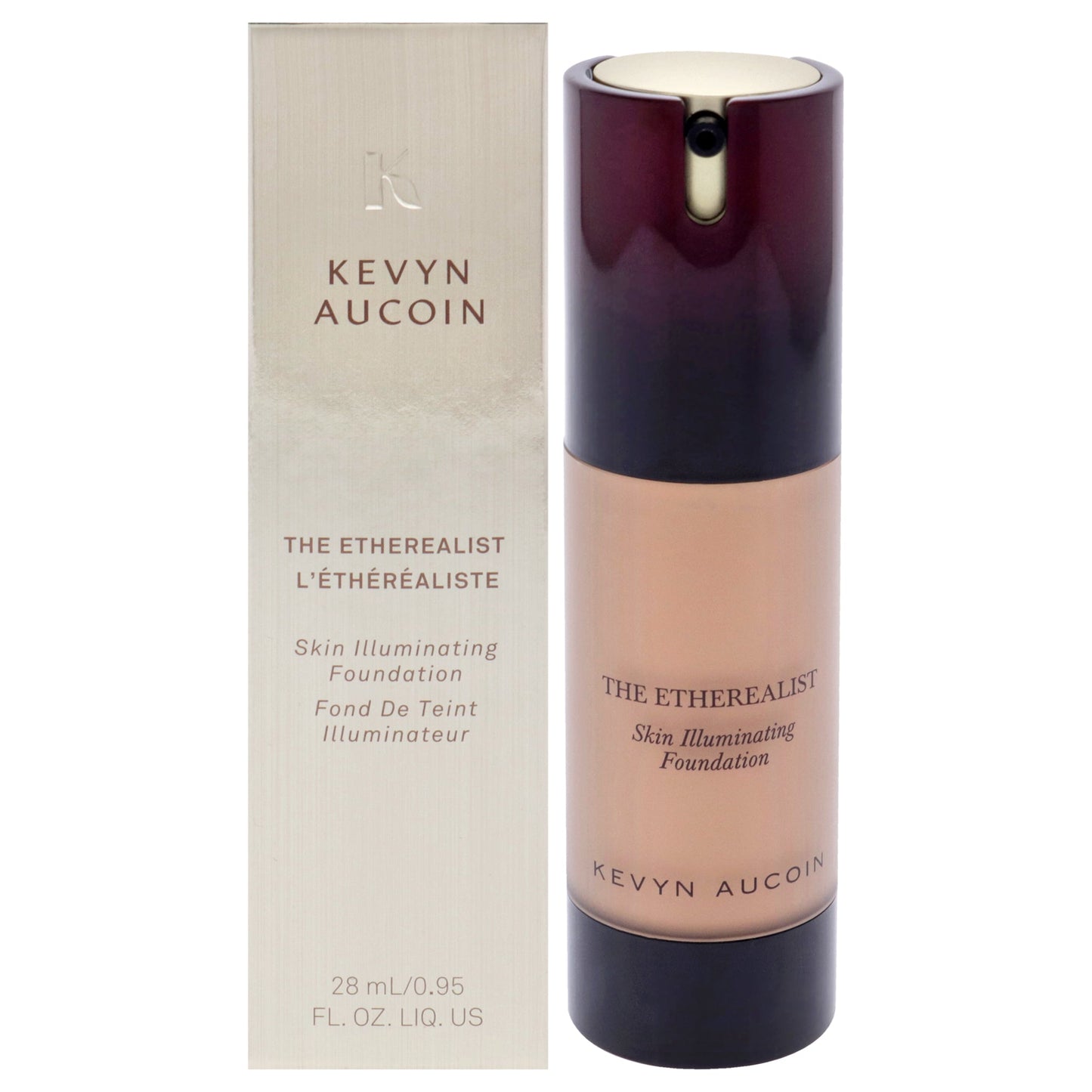 The Etherealist Skin Illuminating Foundation - EF 09 Medium by Kevyn Aucoin for Women 0.95 oz Foundation