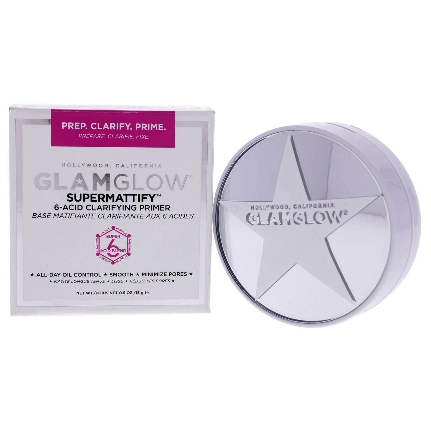 Supermattify Clarifying Primer by Glamglow for Unisex 0.5 oz Primer