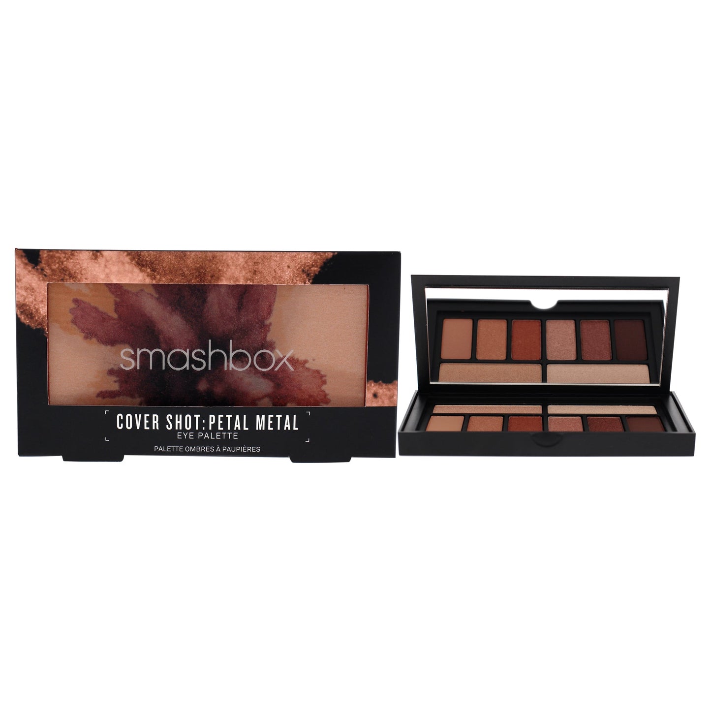Cover Shot Eye Palette - Petal Metal by Smashbox for Women 0.21 oz Eye Shadow