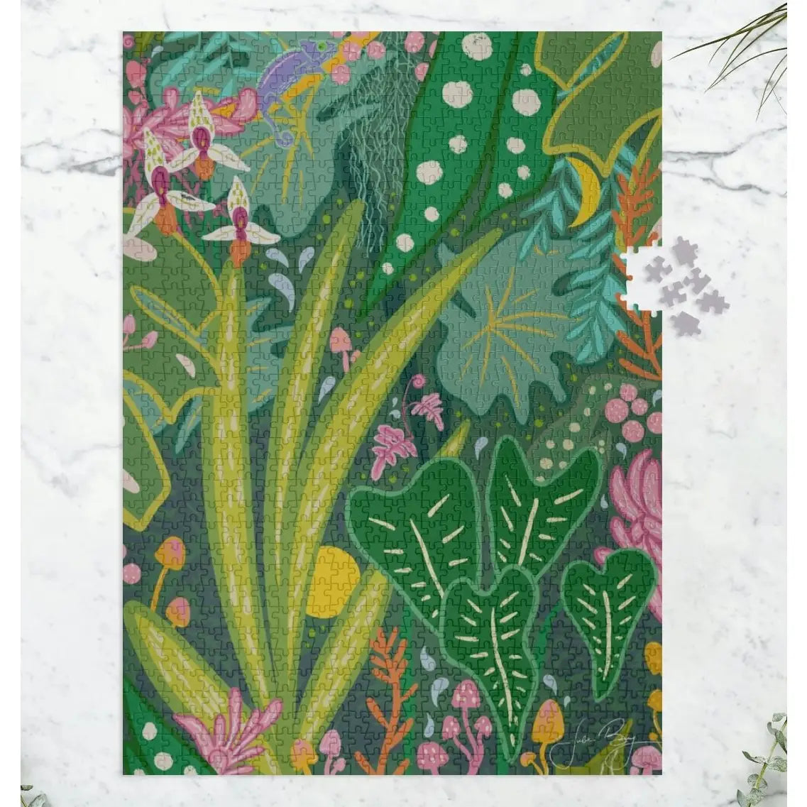 Into the Jungle Recycled Puzzle