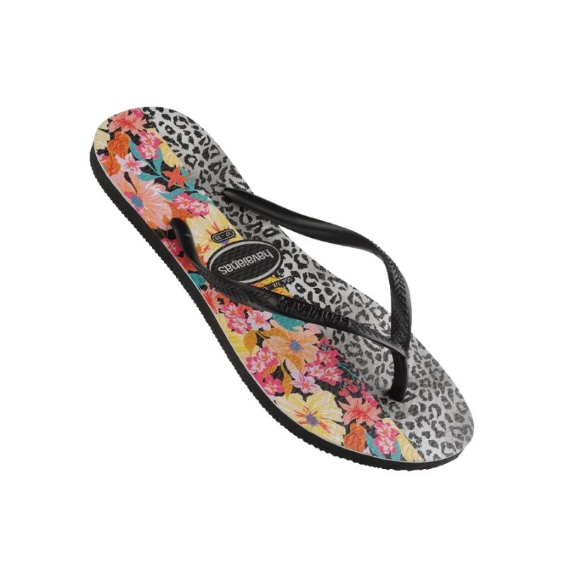 Havaianas Kids Slim Print Mixed (Floral) Thong