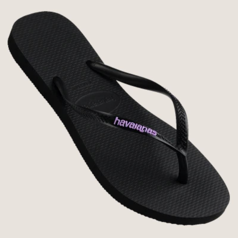 Havaianas Slim Rubber Logo Thong