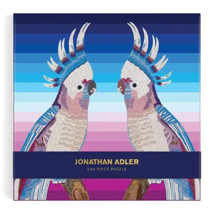 Jonathan Adler Parrots 500 Piece Puzzle