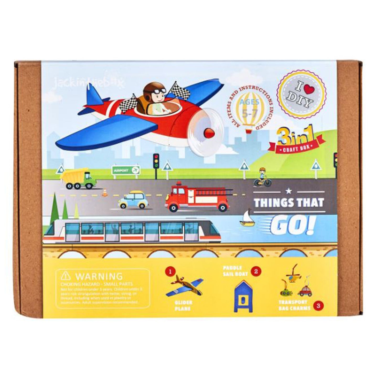 Jack In The Box 3 In 1 Things That Go! Set