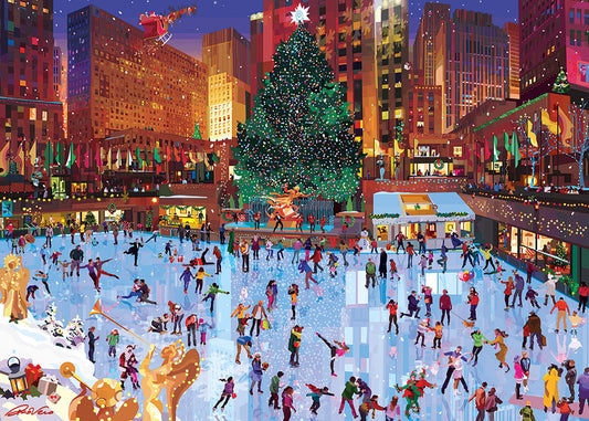 1000 PC NEW YORK CHRISTMAS