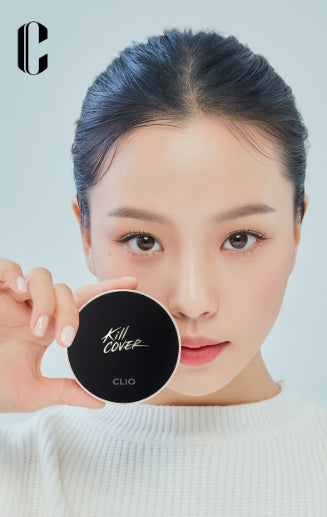 CLIO Kill Cover Fixer Cushion 15g x 2ea SPF 50+ PA+++ (3 Colours) with Fixer cushion Puff from Korea_MU