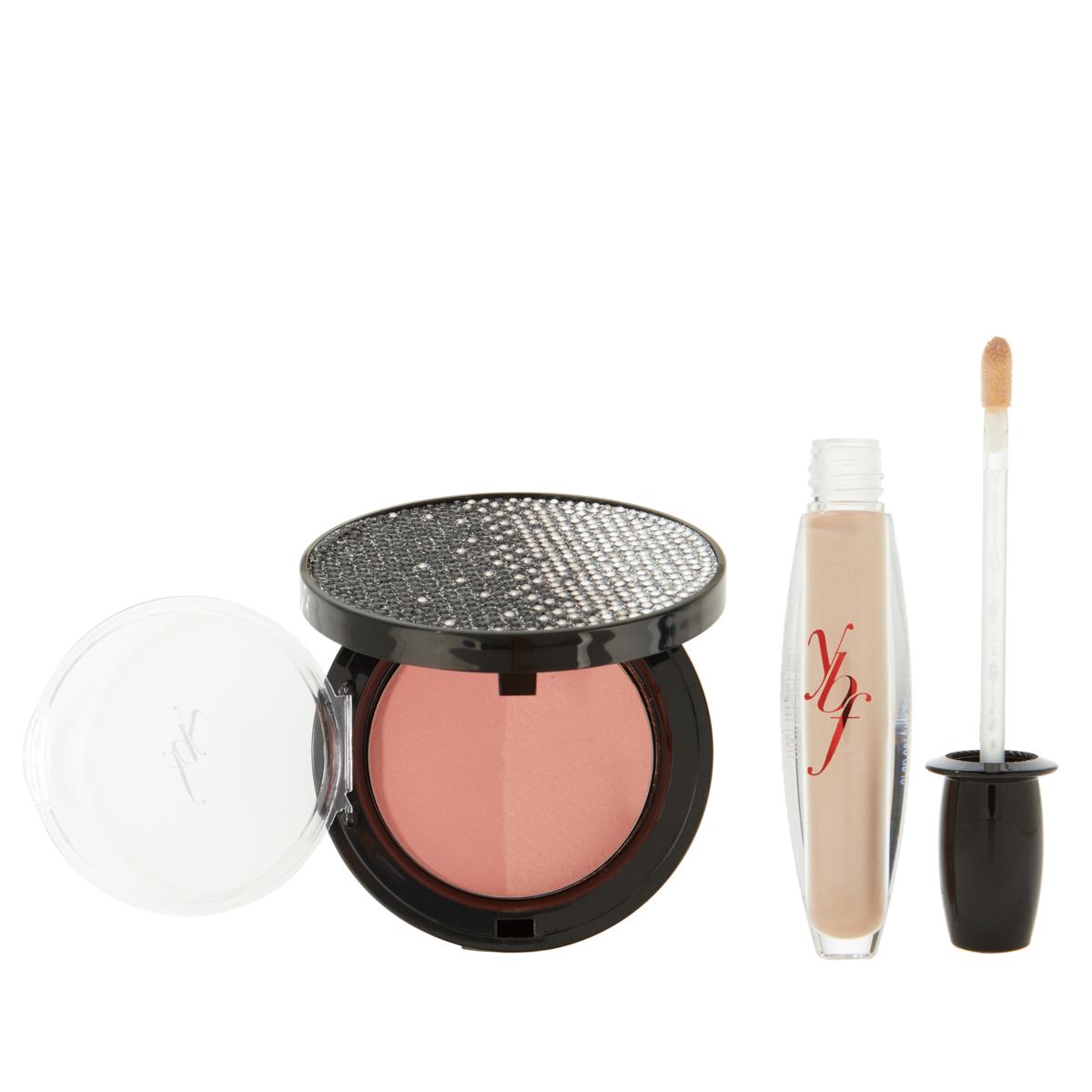 ybf Lip Gloss & Blush Set, Singles Available