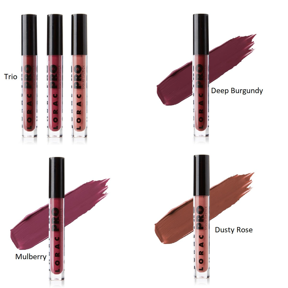 LORAC PRO Liquid Lipstick Trio and Single's