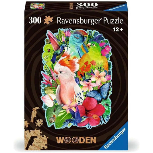 Beautiful Birds 300pc Wooden Puzzle (Pre-Order)