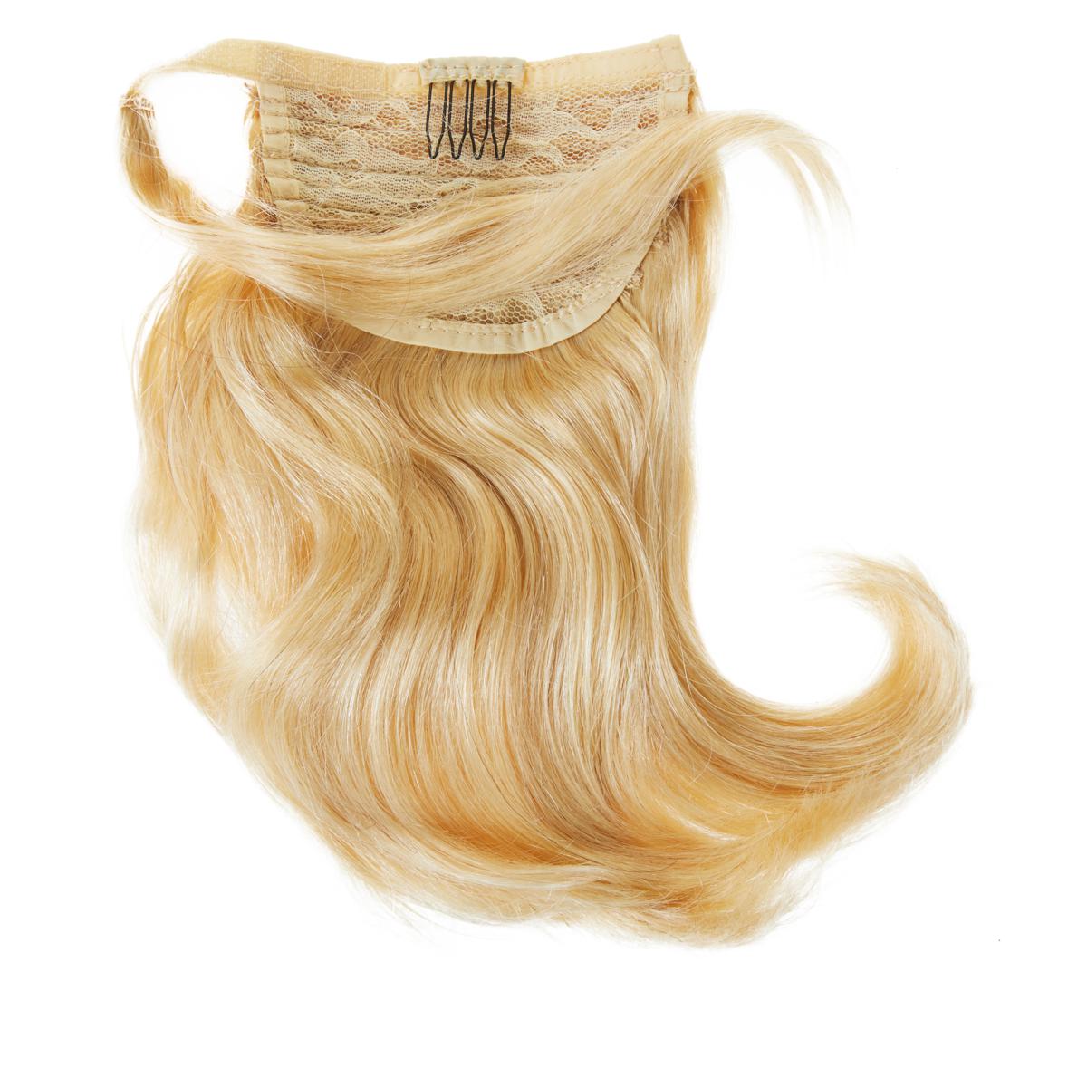 Locks & Mane Espresso 8" Human Hair Clip Ponytail