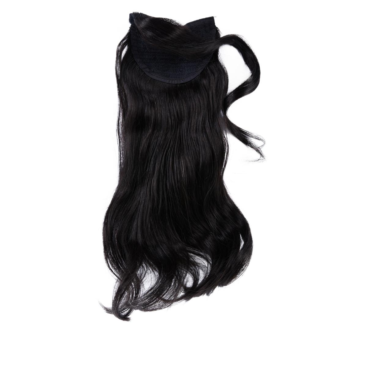 Locks & Mane Espresso 14" Human Hair Clip Ponytail