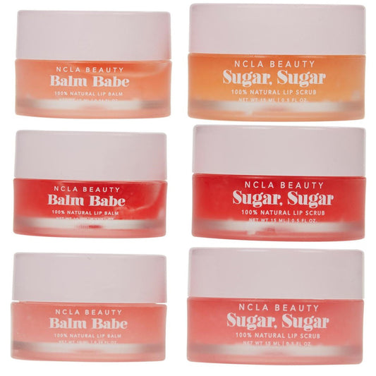NCLA Lip Balm and Lip Scrub Set (Individuals Available)