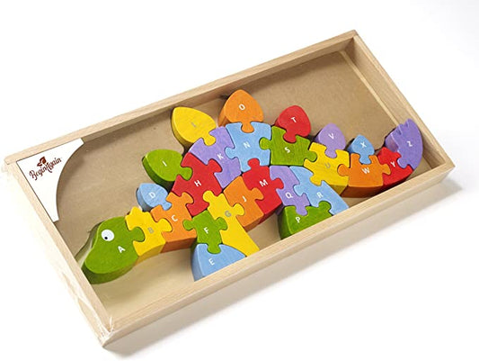 Dino A to Z Wooden Puzzle