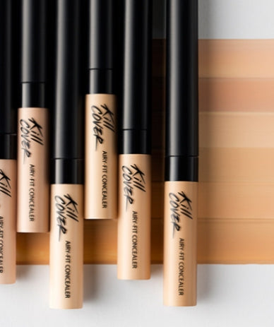 2 x CLIO Kill Cover Airy Fit Concealer 3g 4 Colours from Korea_MU