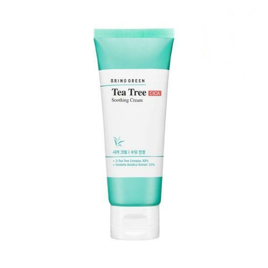 BRING GREEN Tea Tree Cica Soothing Cream 3.38 fl. oz.