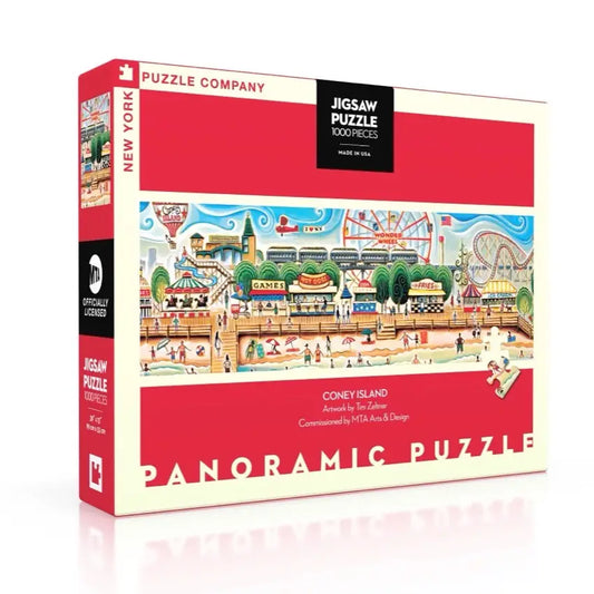 Coney Island Panoramic Puzzle
