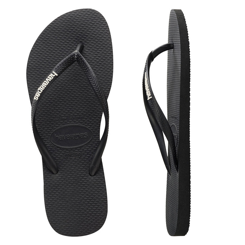 Havaianas Slim Rubber Logo Thong