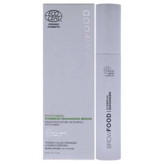 BrowFood Phyto-Medic Eyebrow Enhancer by LashFood for Women 0.17 oz Eyebrow