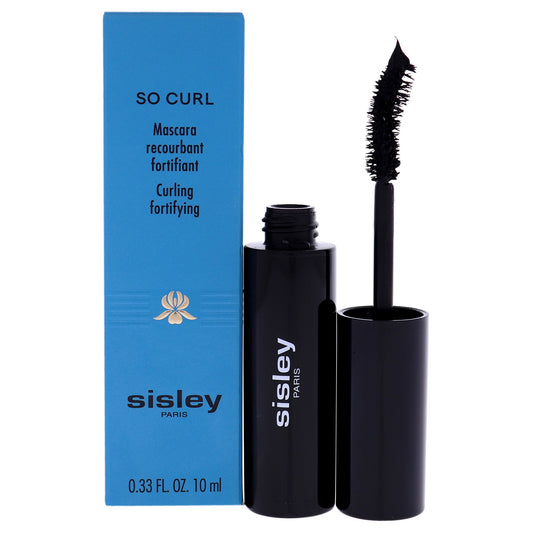 So Curl Curling Fortifying Mascara - 01 Deep Black by Sisley for Women 0.33 oz Mascara