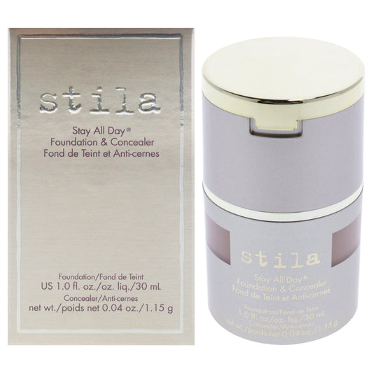 Stay All Day Foundation & Concealer - # 4 Beige by Stila for Women 1 oz Makeup