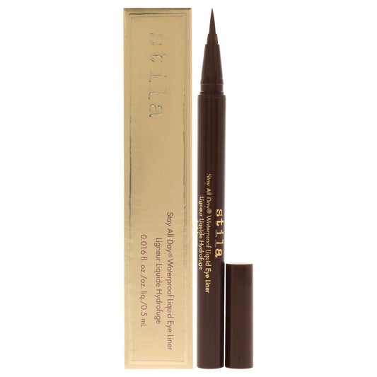 Stay All Day Waterproof Liquid Eye Liner - Dark Brown by Stila for Women 0.016 oz Eyeliner