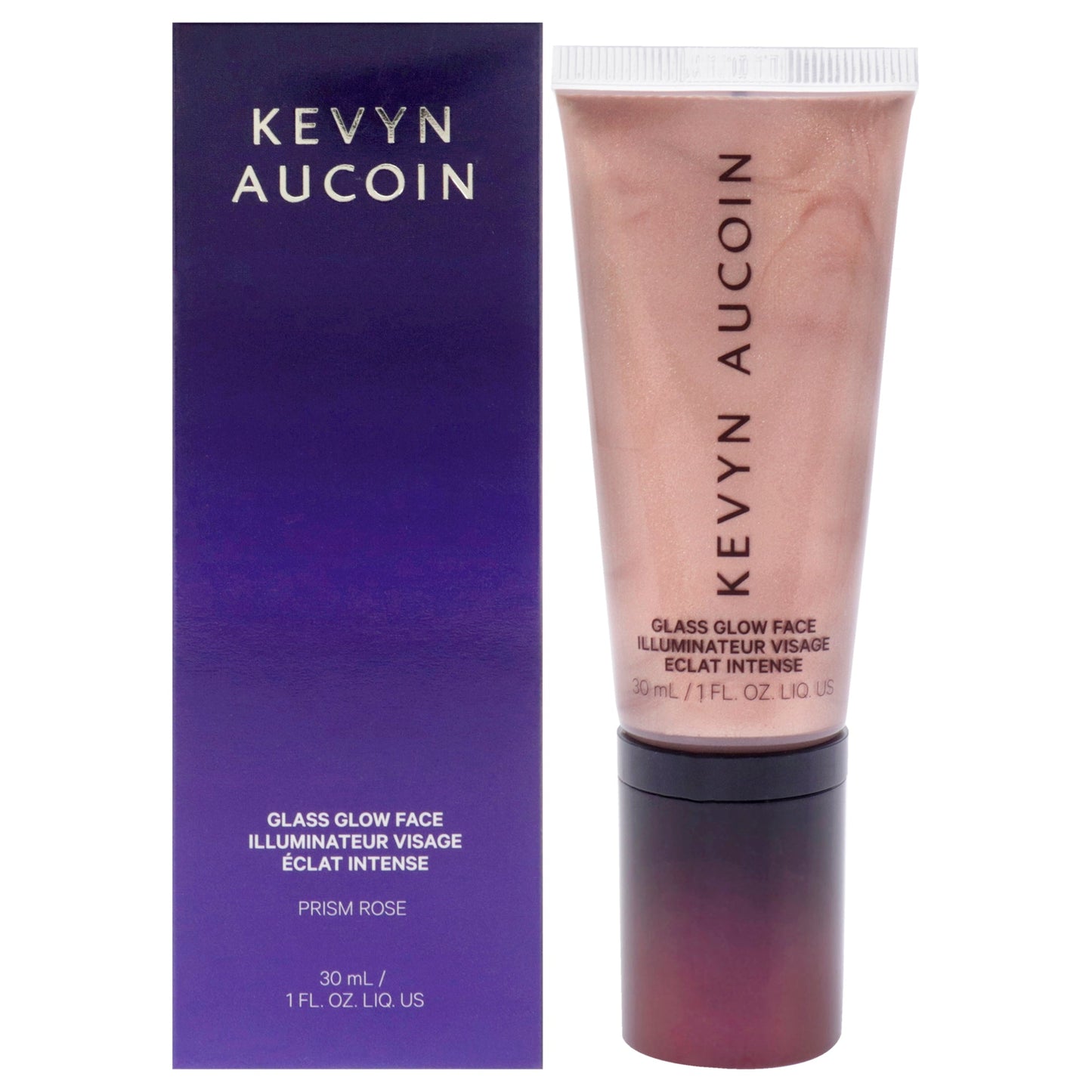 Glass Glow Face Highlighter - Prism Rose by Kevyn Aucoin for Women 1 oz Highlighter