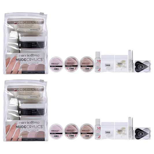 Nudecrylics Cover Powder Kit - Pack of 2