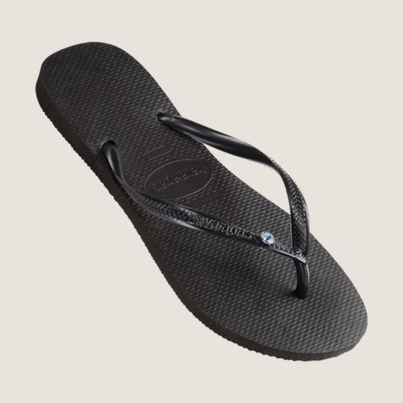 Havaianas Slim Coloured Crystal Thong