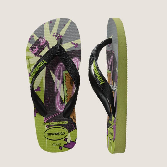 Havaianas Kids Top Minecraft Thongs