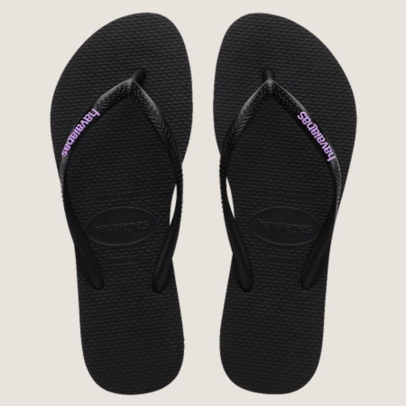 Havaianas Slim Rubber Logo Thong