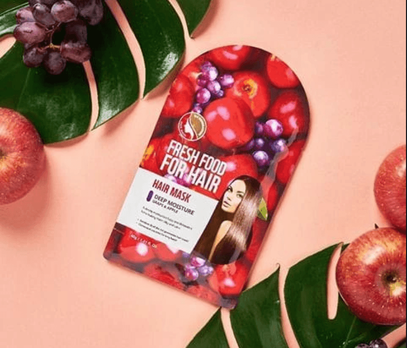 Fresh Food for Hair Mask Deep Moisture Grape & Apple (1Pcs)