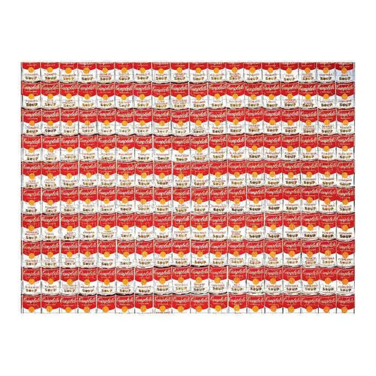 Andy Warhol Soup Can Double-Sided 500 Piece Jigsaw Puzzle