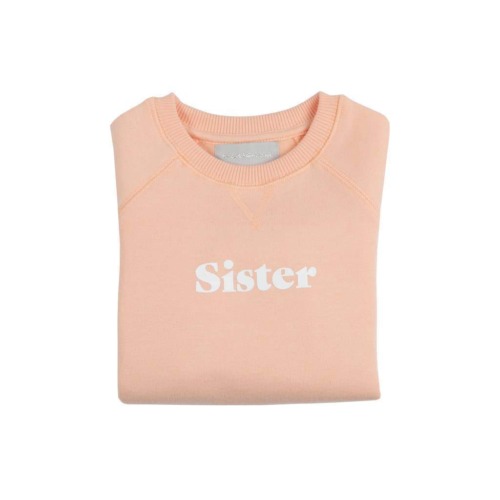 Bob & Blossom Peach Sister Sweatshirt