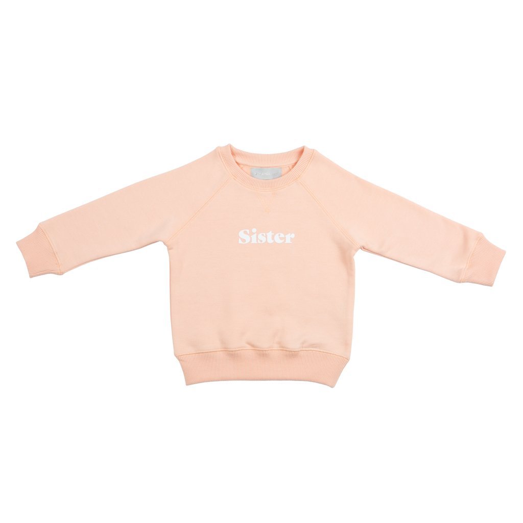 Bob & Blossom Peach Sister Sweatshirt