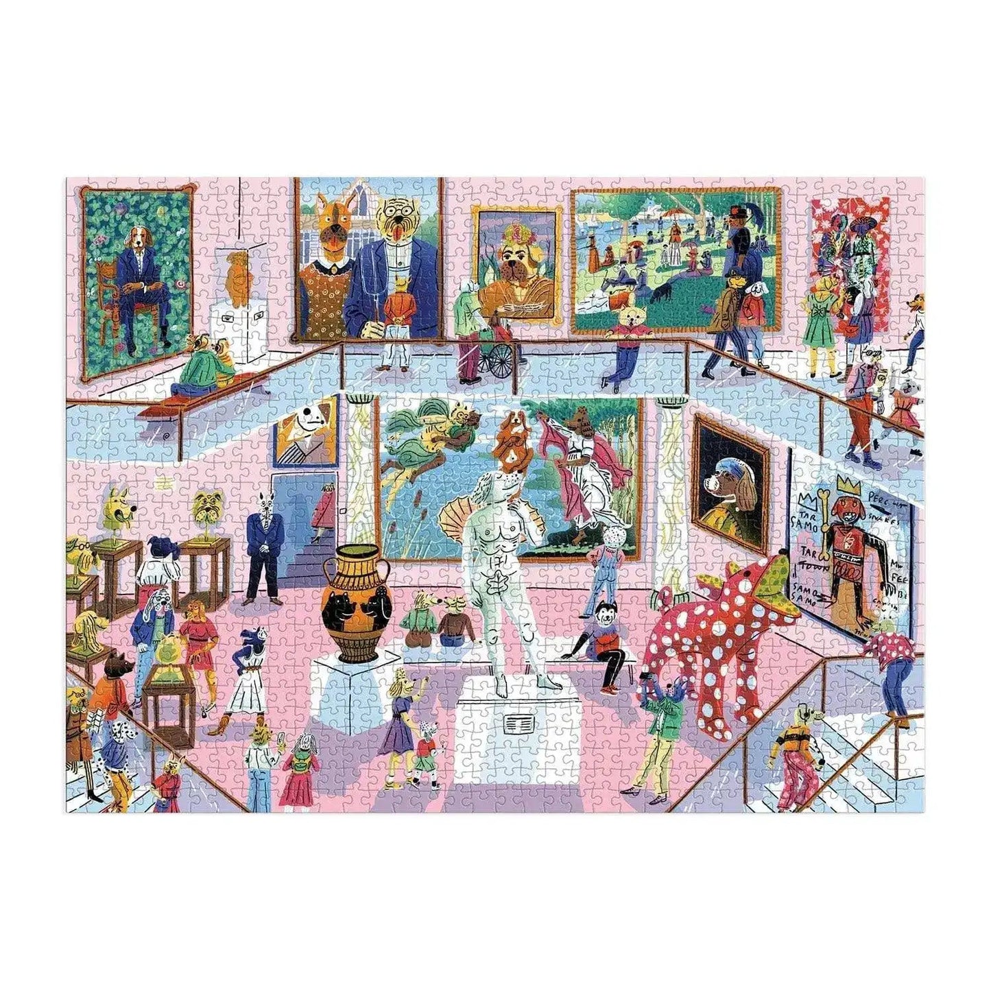 Dog Gallery 1000 Piece Puzzle