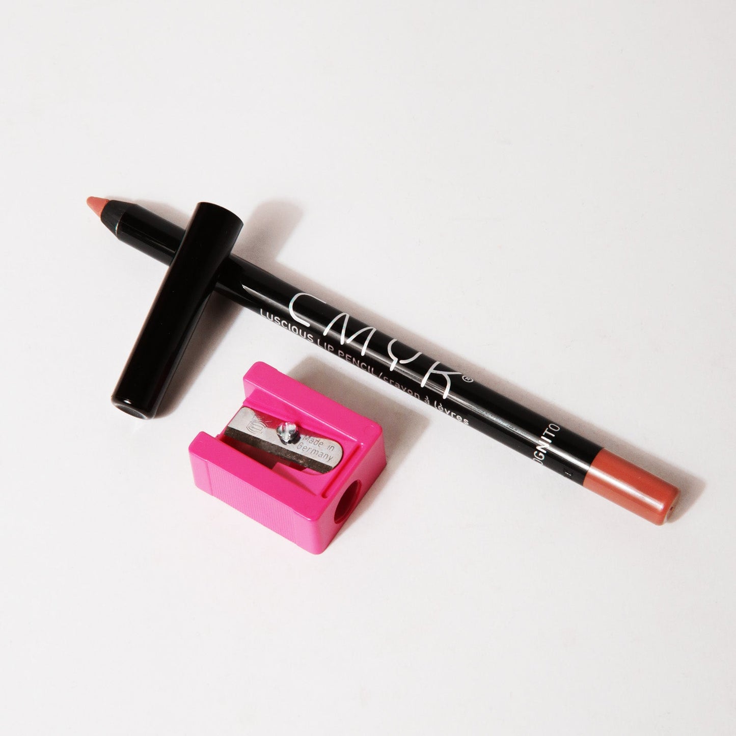 Luscious Lip Liner Pencil + Cosmetic Sharpener Duo