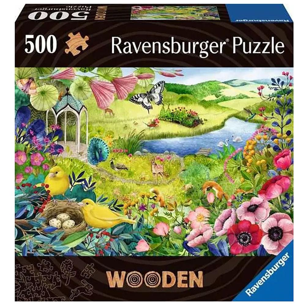 Ravensburger 500 Piece Puzzle Wooden Garden