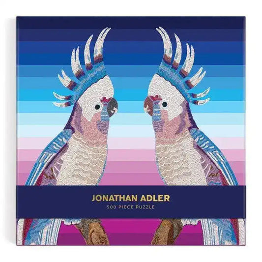 Jonathan Adler Parrots 500 Piece Puzzle